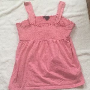 Pink summer tank top